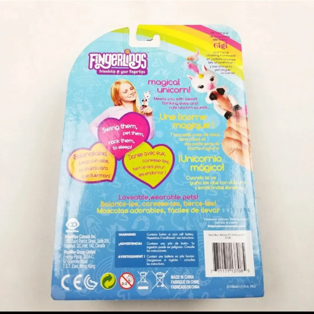 Fingerlings Gigi Baby Unicorn Toys R Us‎ Exclusive